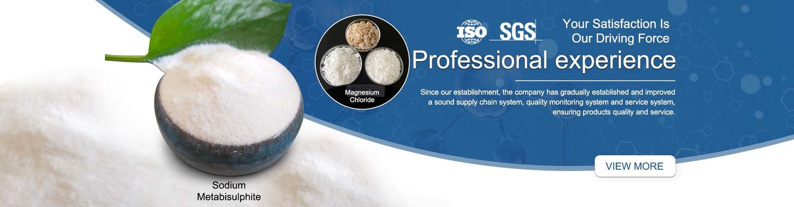 Produit chimique de chlorure de calcium