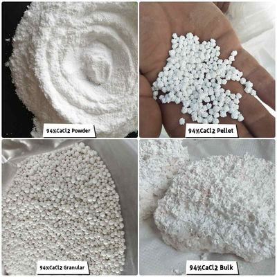 Oil Drilling Raw Material Chemicals Calcium Chloride Anhydrous Pellets 94% Min