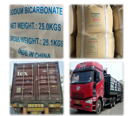 Food Grade Sodium Bicarbonate 144-55-8 For Animal Feed Molecular Weight 84.01 Melting Point 270ºC