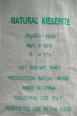 Le magnésium de Mgso4 H2O sulfatent Monohyadrate 98% outre de la poudre blanche de Kieserite