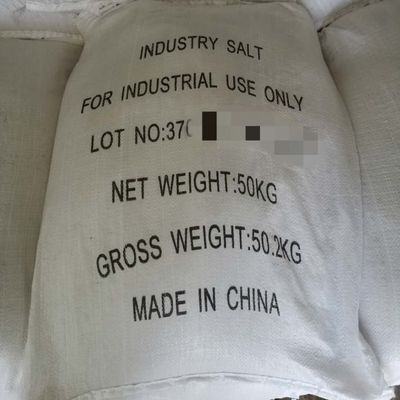 La mer crue de cristal chaud de compresse salent le chlorure de sodium industriel de 98 %