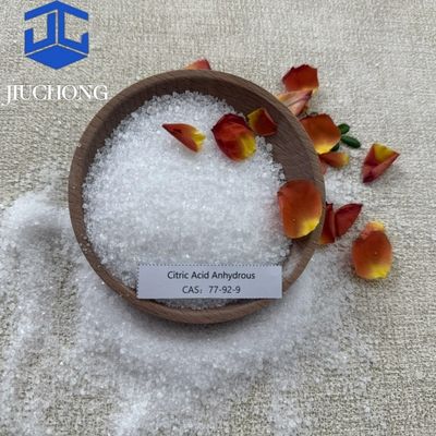 Food Grade Citric Acid Anhydrous 30-100 Mesh  Powder CAS 77-92-9  For Cleaning